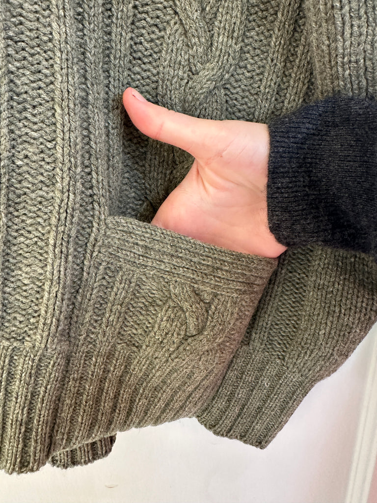 LOOP  -  Vintage Wool Cardigan (#272)