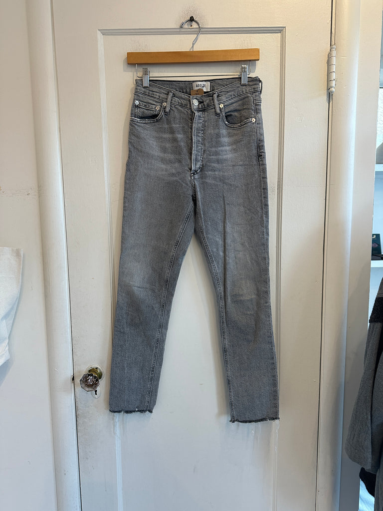 LOOP  -  AGOLDE Gray Jeans (#87)