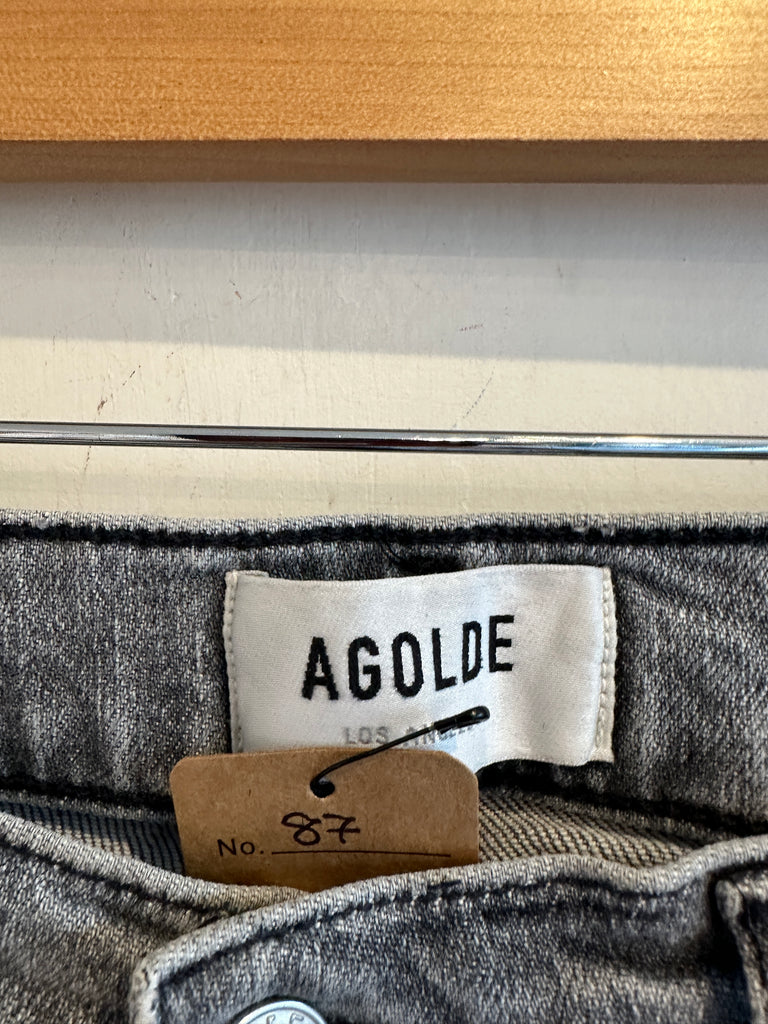 LOOP  -  AGOLDE Gray Jeans (#87)