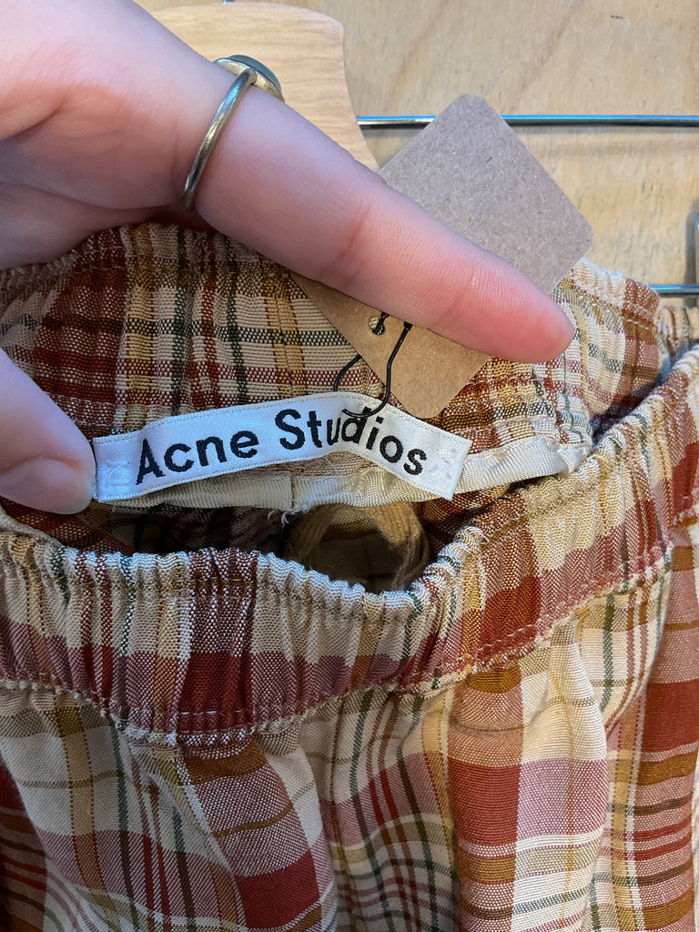 LOOP  -  Acne Studios Plaid Pants (#365)