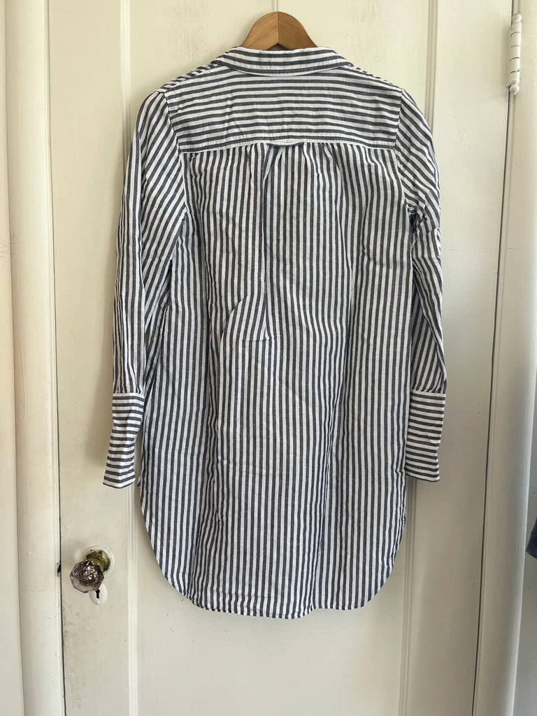 LOOP  - J.Crew Striped Linen-Cotton Blend Cover-Up (#17)