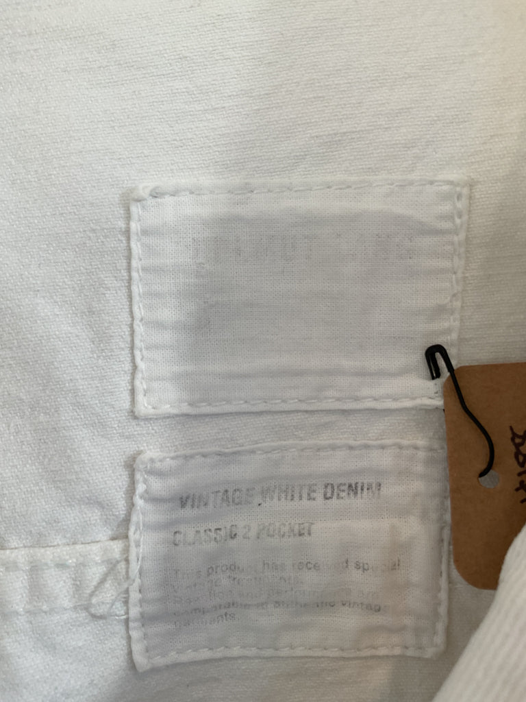 LOOP  -  Helmut Lang White Denim Jacket (#188)