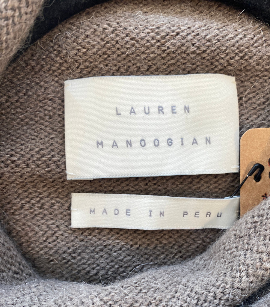 LOOP  -  Lauren Manoogian Roll Neck Sweater (#238)