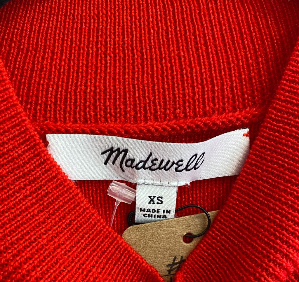 LOOP  - Madewell Wool Sweater Red (#356) New!