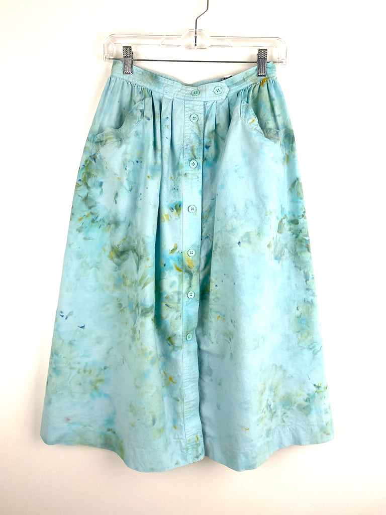 Hipcheck - Ice Dyed Cotton Skirt, Vintage Samantha Scott