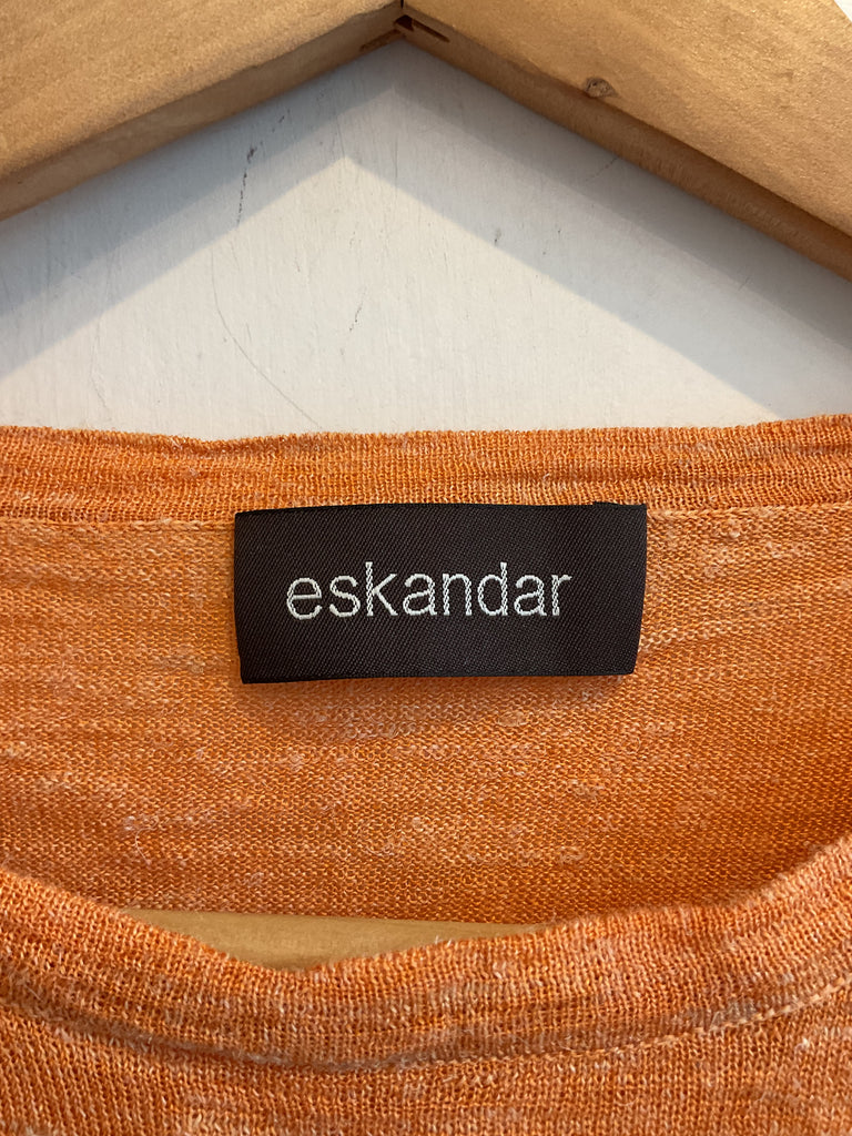 LOOP - Eskander Orange Long Sleeve Top (#362)