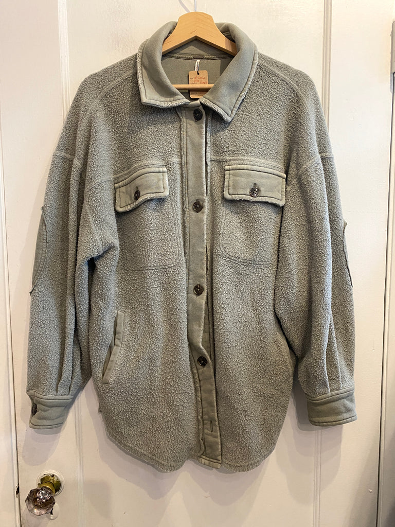 LOOP - Free People Fleece Shirt Jacket (#206)