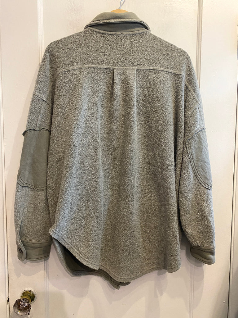 LOOP - Free People Fleece Shirt Jacket (#206)