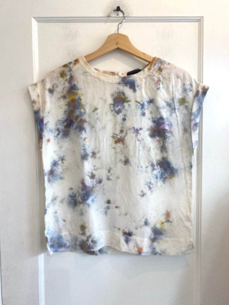 Hipcheck - Ice Dyed Silk Top, Theory