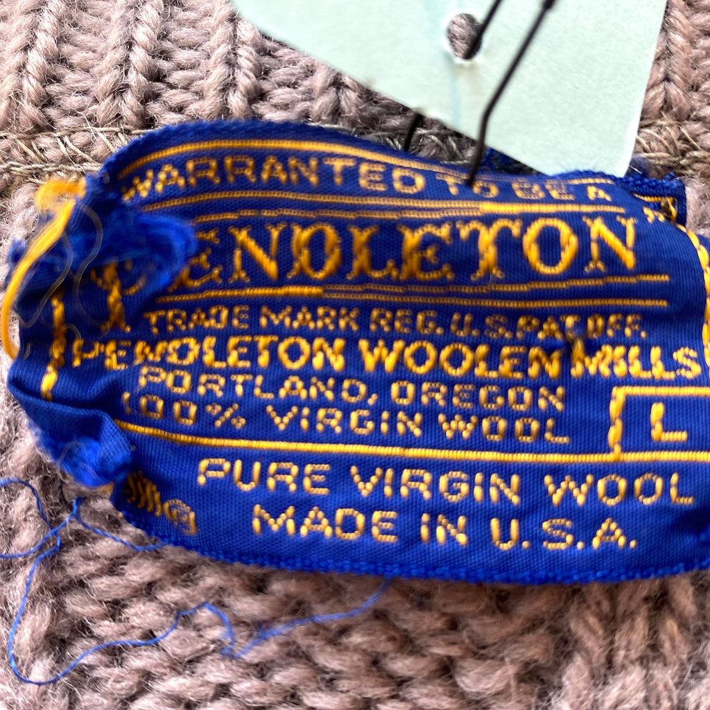LOOP  -  Pendleton Wool Cardigan Sweater (#292)