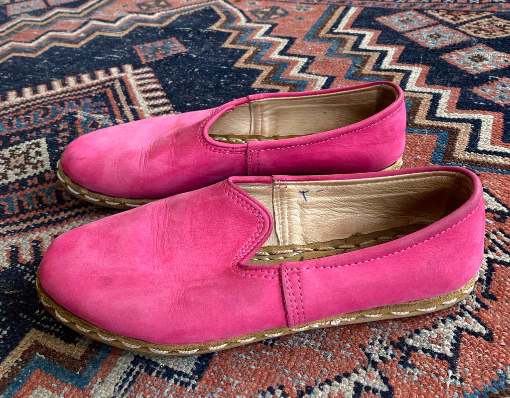 LOOP - Sabah Suede Loafers Pink Sz 39 (#1)