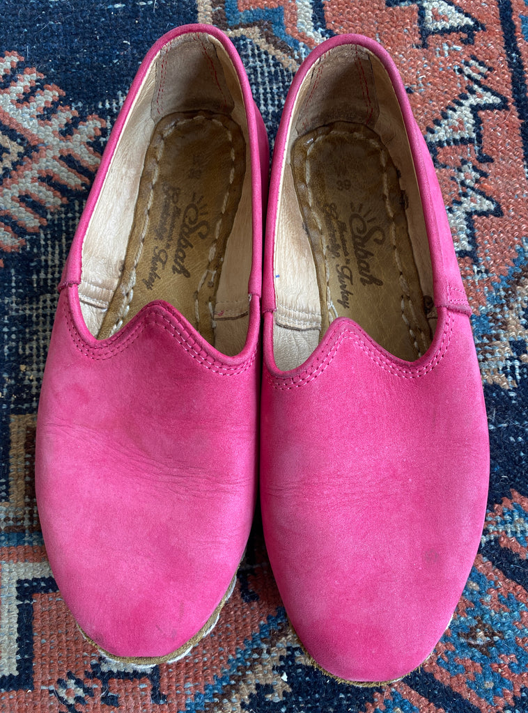 LOOP - Sabah Suede Loafers Pink Sz 39 (#1)