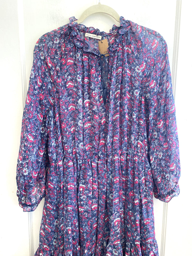 LOOP - Ulla Johnson Floral Dress Sz 8 (#398)