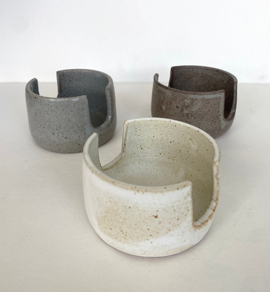 Coastline Ceramics - Sponge Holder Matte Grey