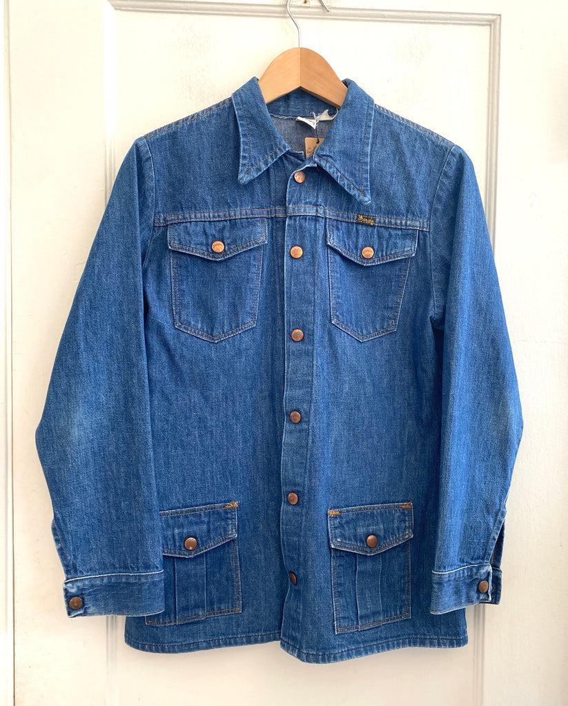 LOOP - Vintage Wrangler Denim Shirt Jacket (#119)