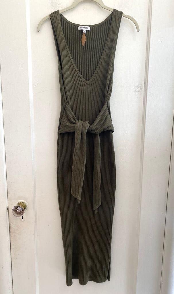 LOOP - Good American Knit Dress Sz 2 (#401)