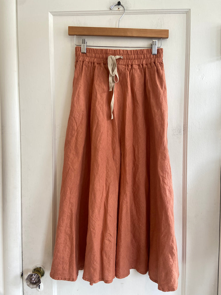 LOOP  -  Len Ok orange Skirt (#214)
