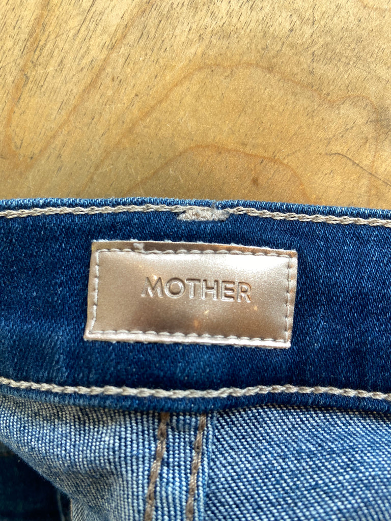 LOOP  -  Mother Jeans, The Hustler Ankle Fray (#108)