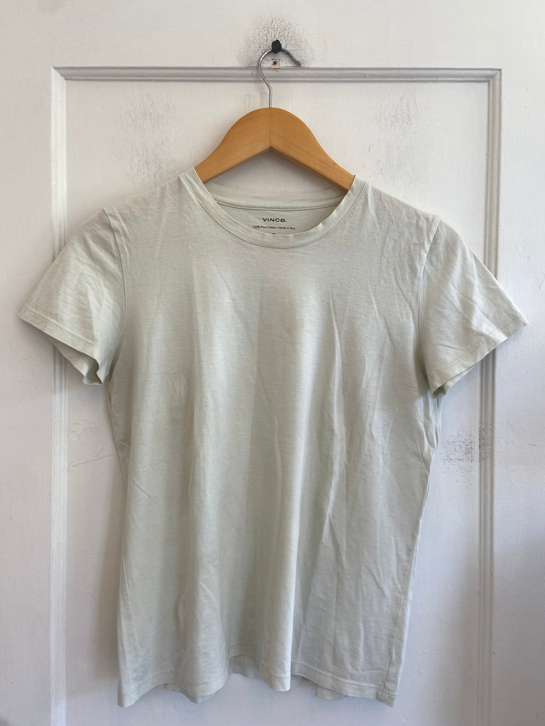 LOOP - Vince Pima Cotton T-shirt, Mint  (#315)