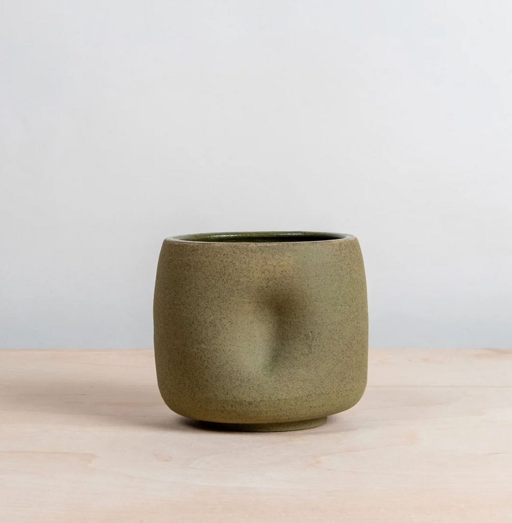 Utility Objects - Dimple Cup, Olive
