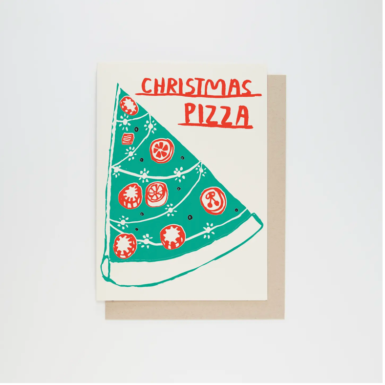 People I've Loved - Christmas Pizza Card