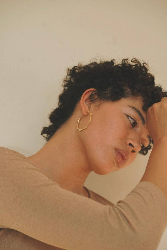 Mountainside Jewelry - Sol Earrings: Gold Vermeil