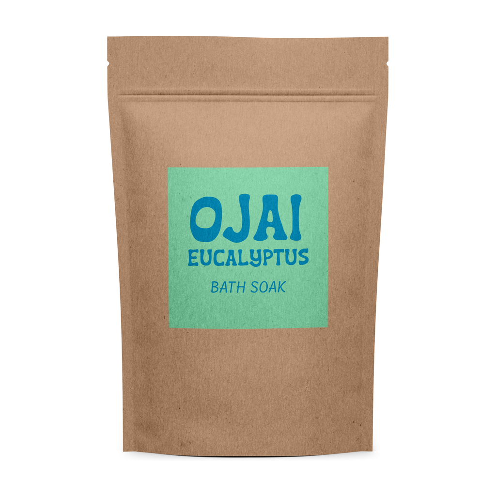 Ojai Essentials - Bath Soak | Eucalyptus | Salt and Essential Oils: 10 oz