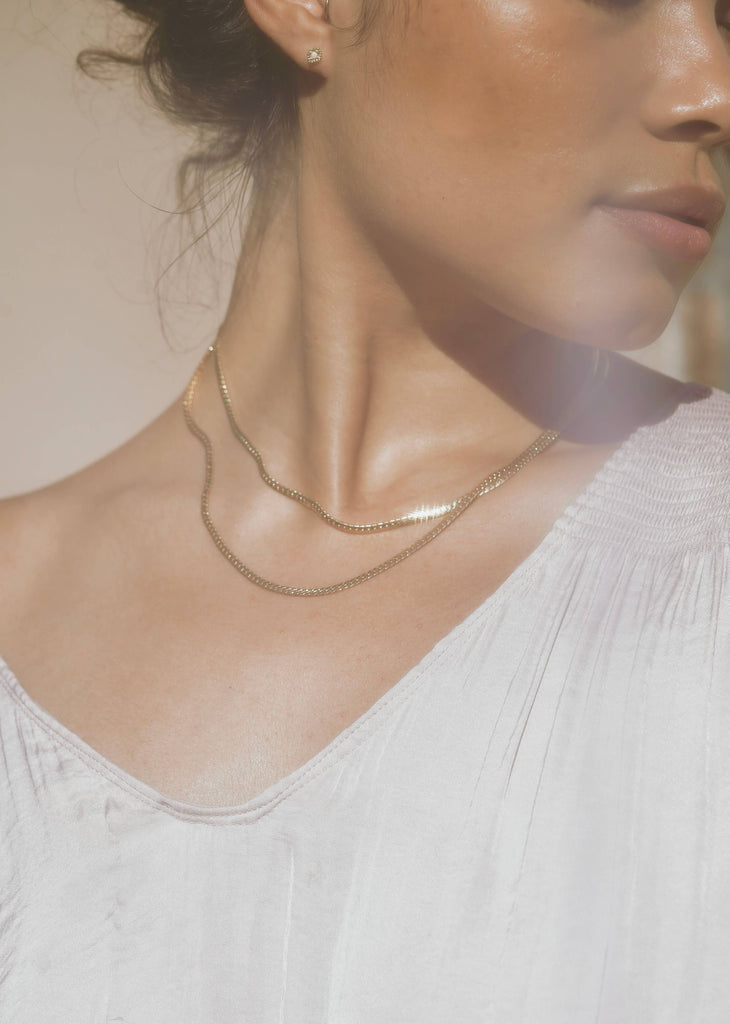 Mountainside Jewelry - Bella Necklace: Thin / 20"