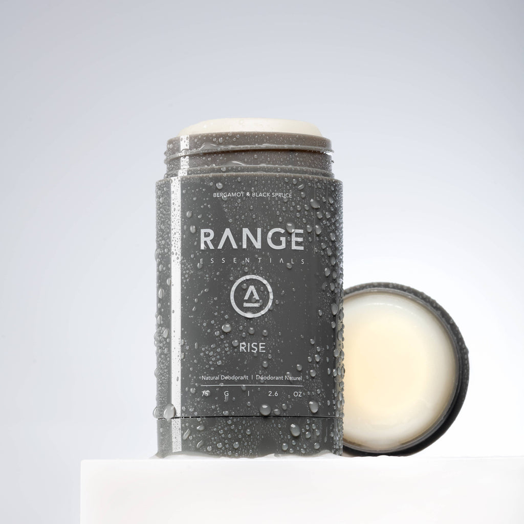 Range Essentials - 75 G DEODORANT: RISE: Bergamot & Black Spruce