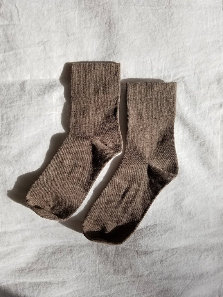 Le Bon Shoppe - Sneaker Socks: Marigold