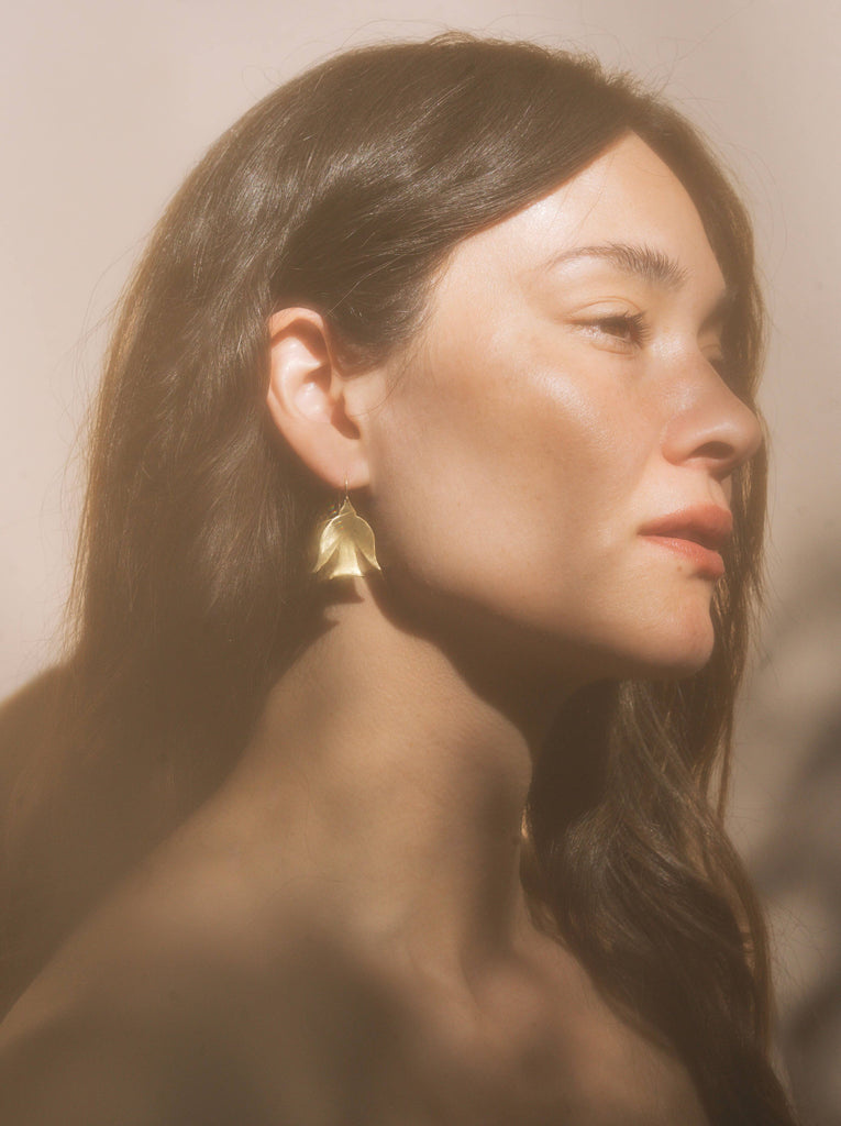 Mountainside Jewelry - Ornis Earrings: Gold
