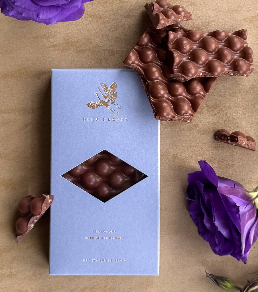 Deux Cranes - Limited Edition: Kinako Goma Dark Milk Chocolate