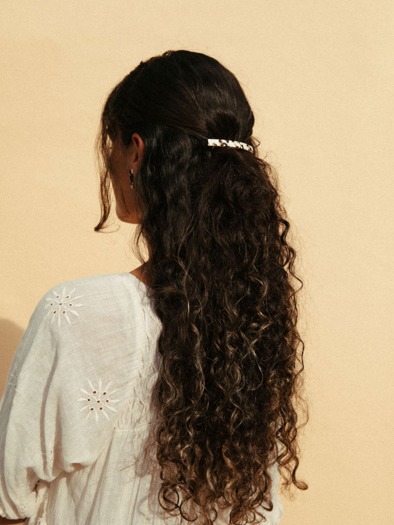 NAT + NOOR - Jela | Alligator Hair Clip | Hair Barrette | Assorted: Marble