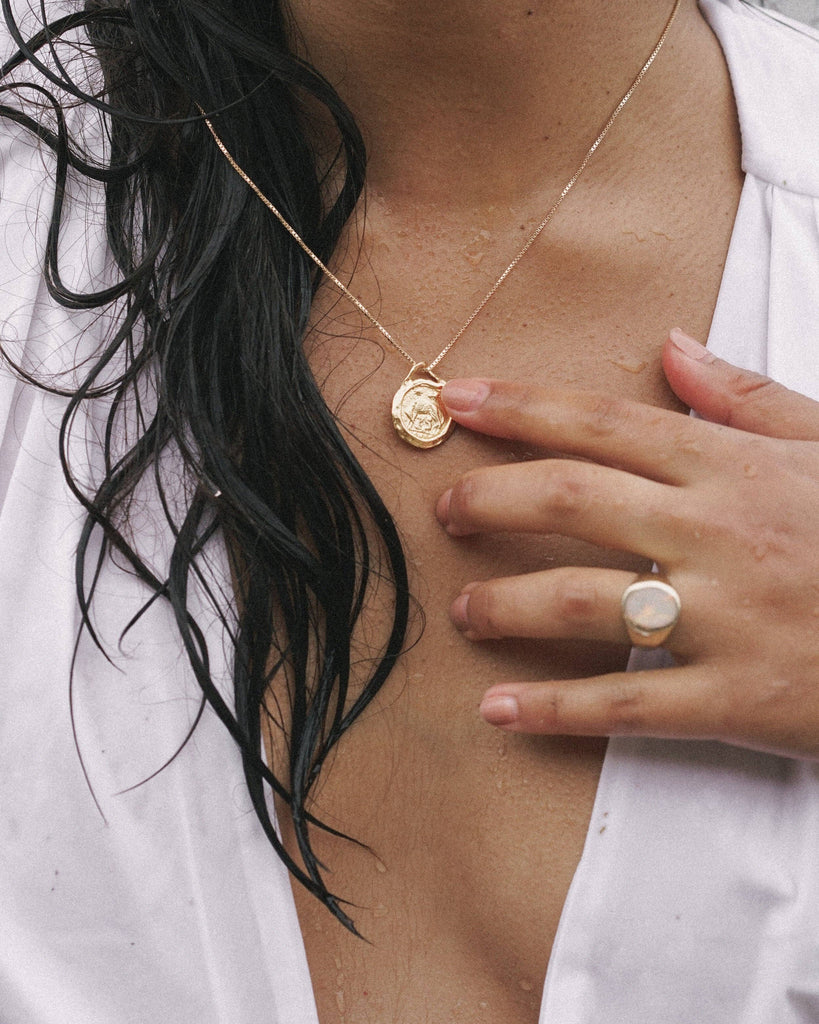 Mountainside Jewelry - Roma Necklace: Cable Chain / 20" / Gold Vermeil