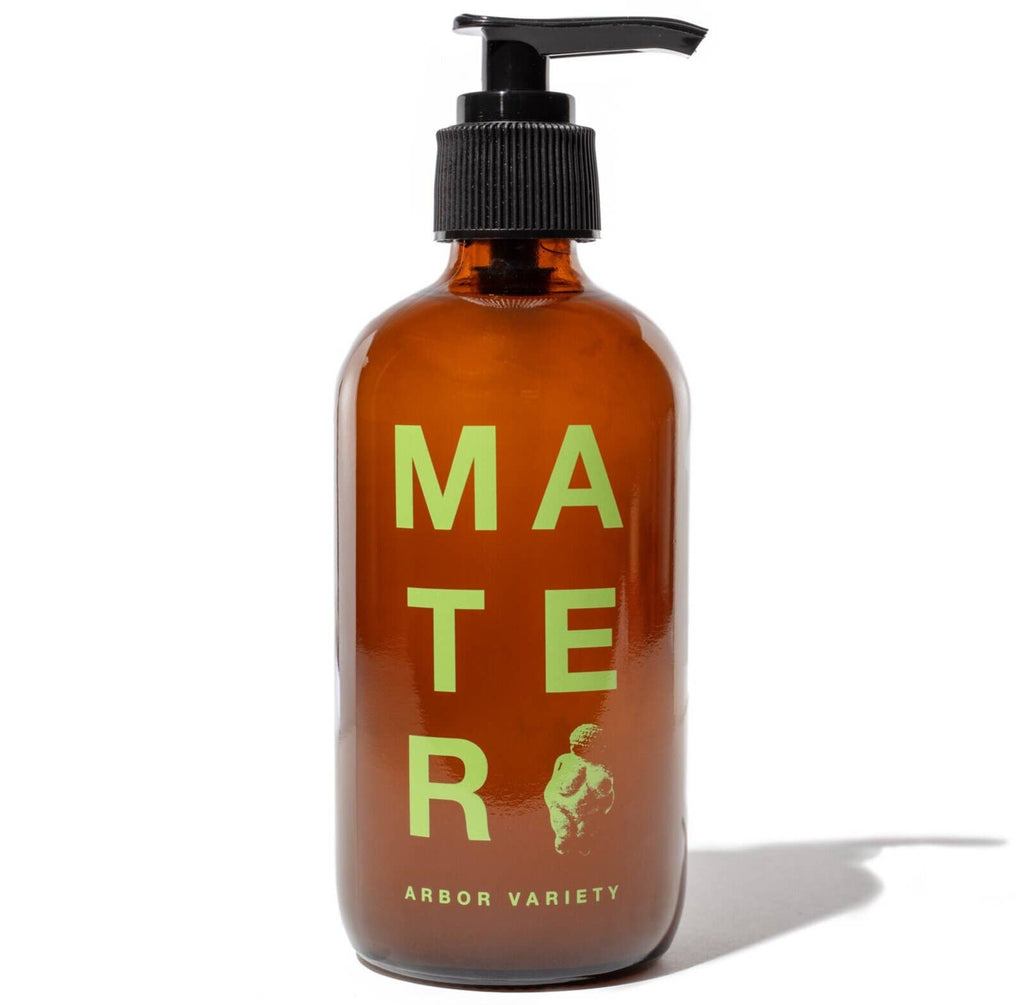 Mater Soap - Arbor Soap - Glass Bottle: 8 oz Glass