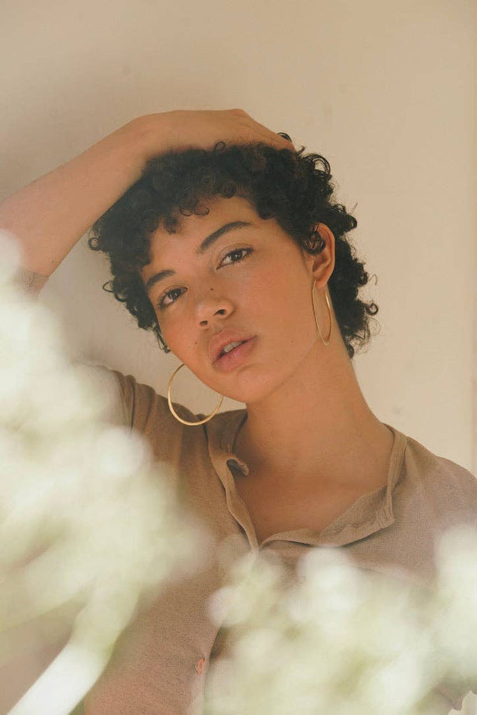 Mountainside Jewelry - Lasso Earrings: Gold Vermeil