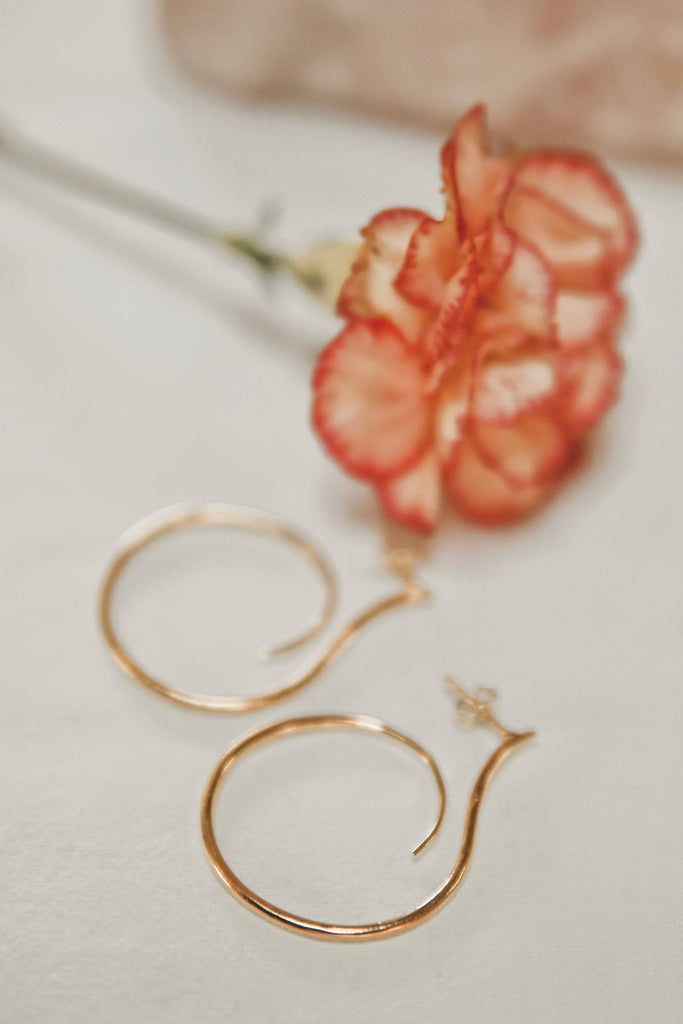 Mountainside Jewelry - Isla Earrings: Gold Vermeil