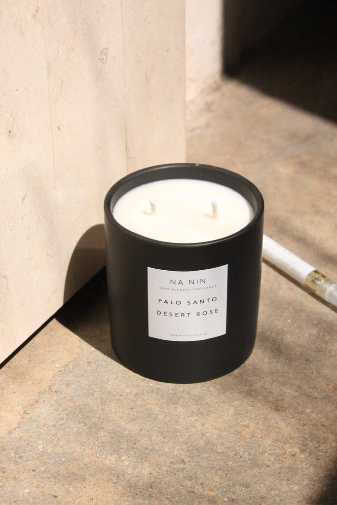 Na Nin - Palo Santo & Desert Rose Candle / 5oz