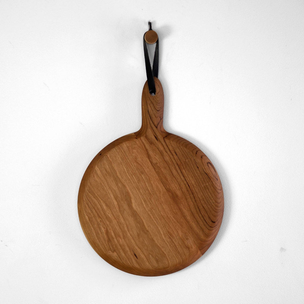 KHEM Studios - Circle Cutting Boards- USA Hardwoods + Made in USA: Extra Large Maple