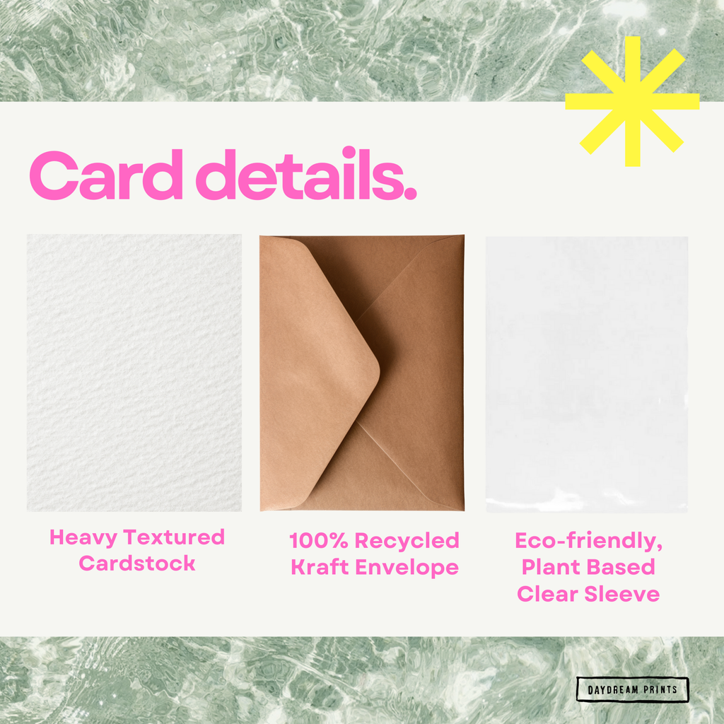 Daydream Prints - Joy Joy Joy Card | Holiday Card | Christmas Card | Pinkmas