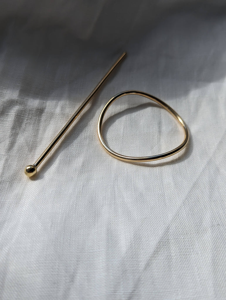 Vanderzee - Circle Hairpin: Sphere / Smooth