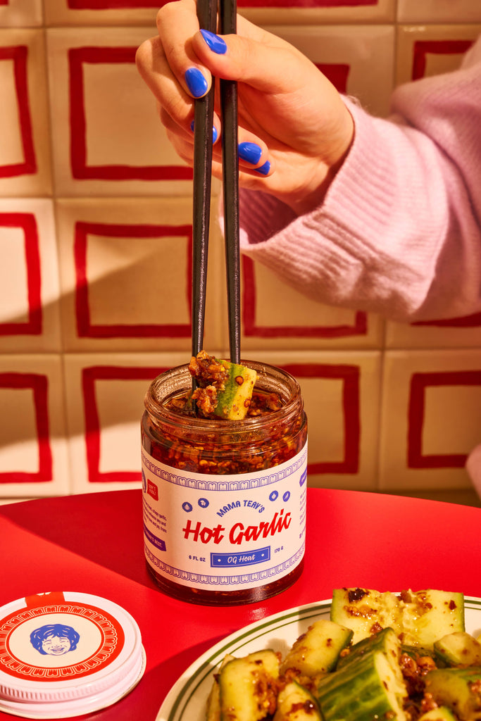 Mama Teav's - Hot Garlic Chili Crisp - ORIGINAL (OG) - All Natural