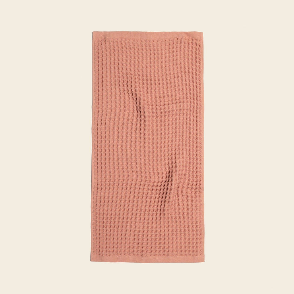 Happy Place Brand - Organic Weightless Waffle Hand Towel: Aloe / Individual