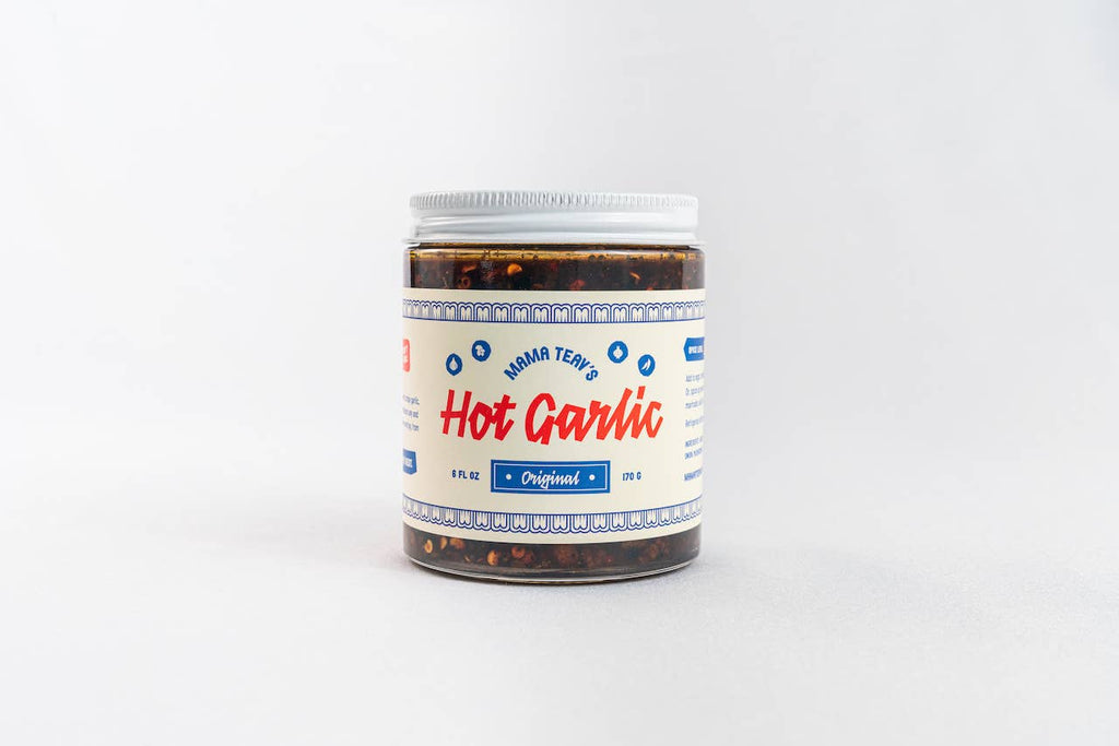 Mama Teav's - Hot Garlic Chili Crisp - ORIGINAL (OG) - All Natural