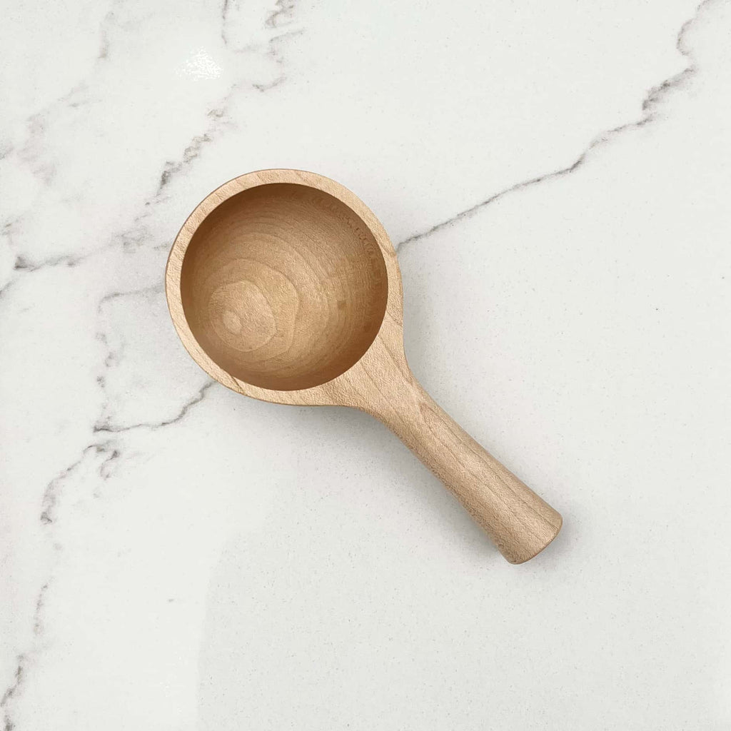 JBrody & Co. - 5" Large Maple Wood Scoop