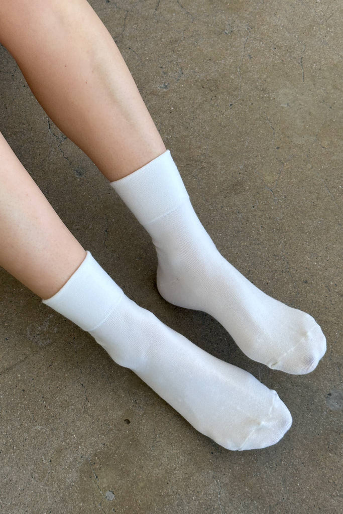 Le Bon Shoppe - Sneaker Socks: Marigold