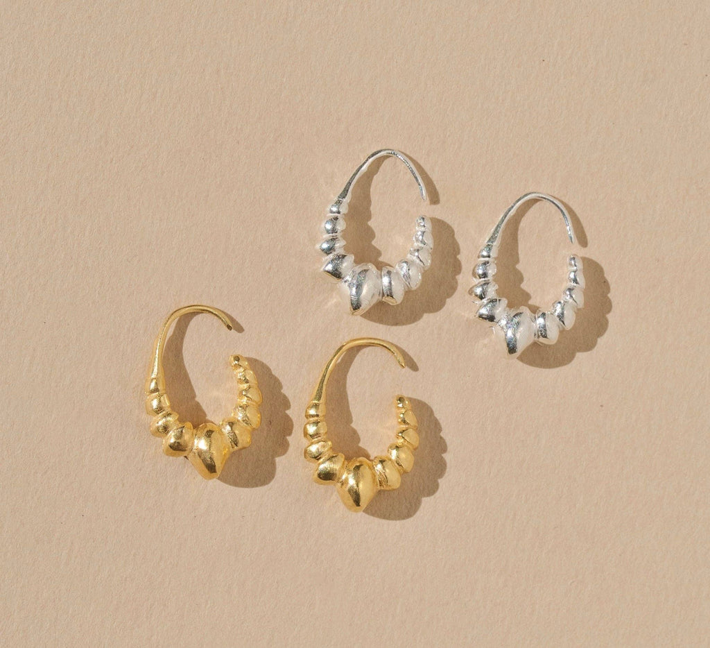 Mountainside Jewelry - Parma Earrings: Gold