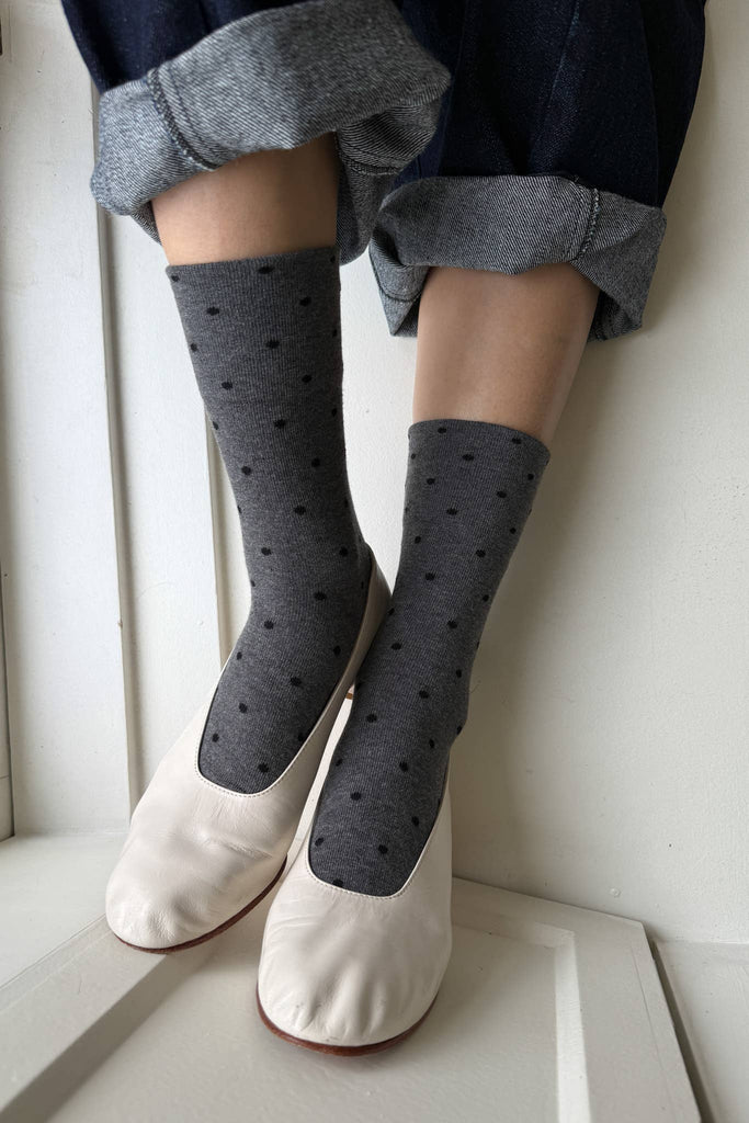 Le Bon Shoppe - Sneaker Socks: Marigold