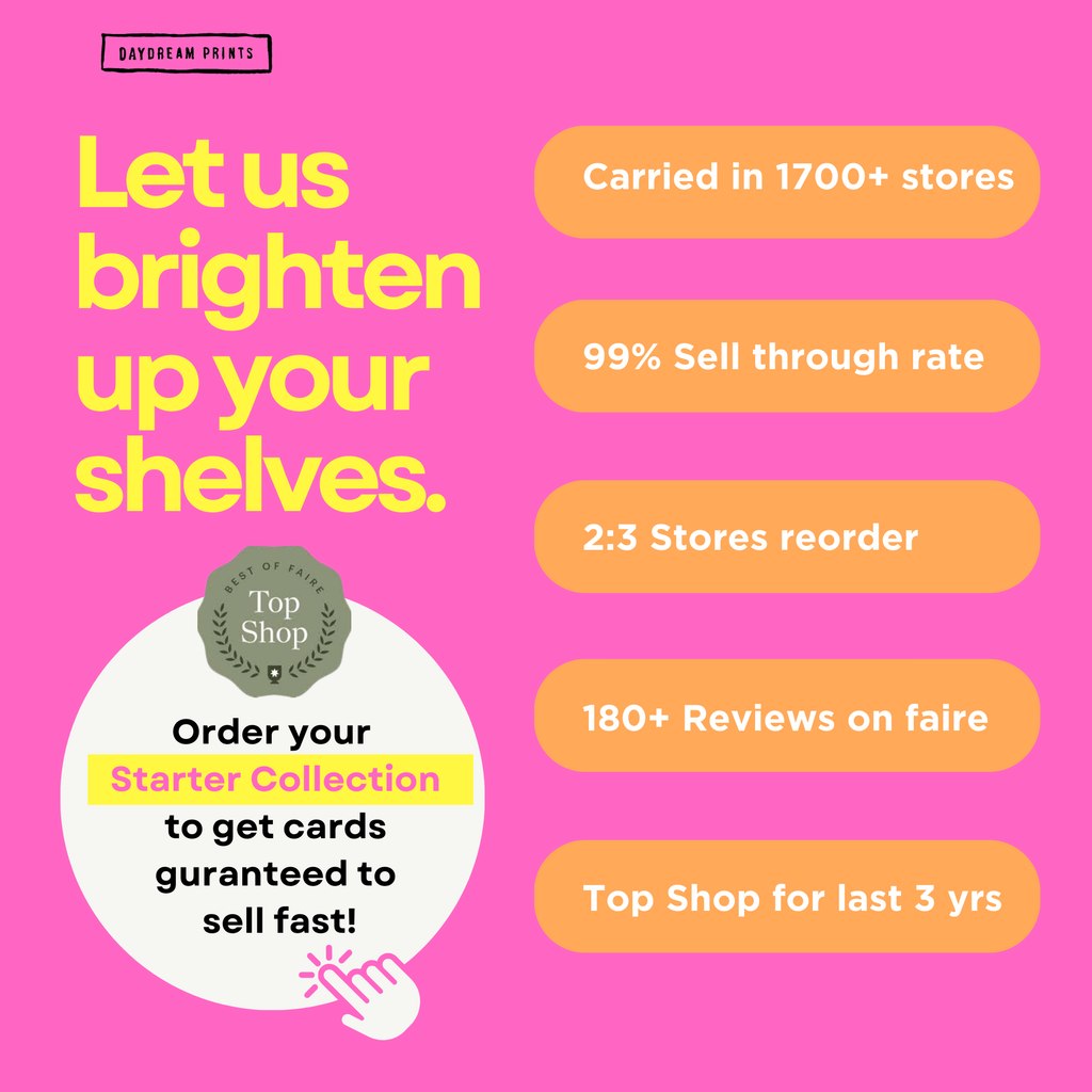 Daydream Prints - Joy Joy Joy Card | Holiday Card | Christmas Card | Pinkmas