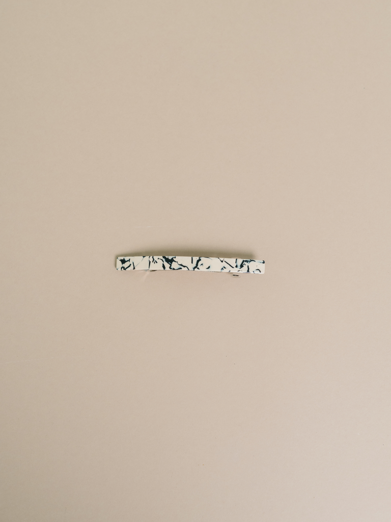 NAT + NOOR - Jela | Alligator Hair Clip | Hair Barrette | Assorted: Marble